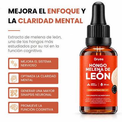 Melena de León - Concentración, Memoria y Vitalidad