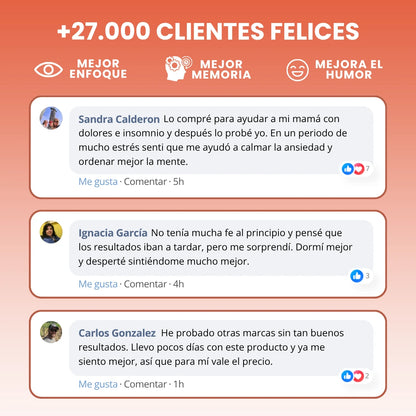 Melena de León - Concentración, Memoria y Vitalidad